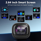 AI Translation Earbuds Real Time, LCD Touchscreen Real-Time Translator - Image 7