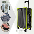 3 Pcs Thicken Clear Luggage Cover Protector - Image 6