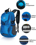 WATERFLY Lightweight Packable Hiking Backpack: 30L Foldable Travel Daypack - Image 3