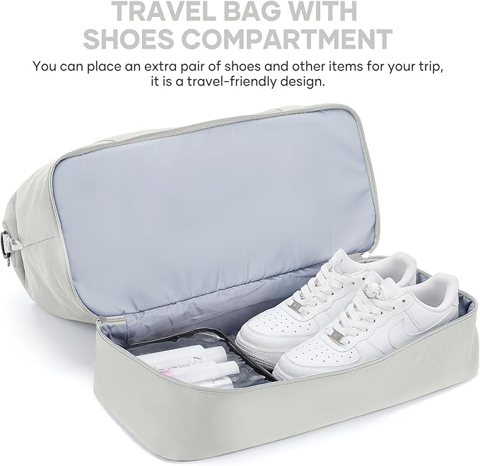 Travel Duffel Bag, Sports Tote Gym Bag, Shoulder Weekender Overnight Bag - Image 4