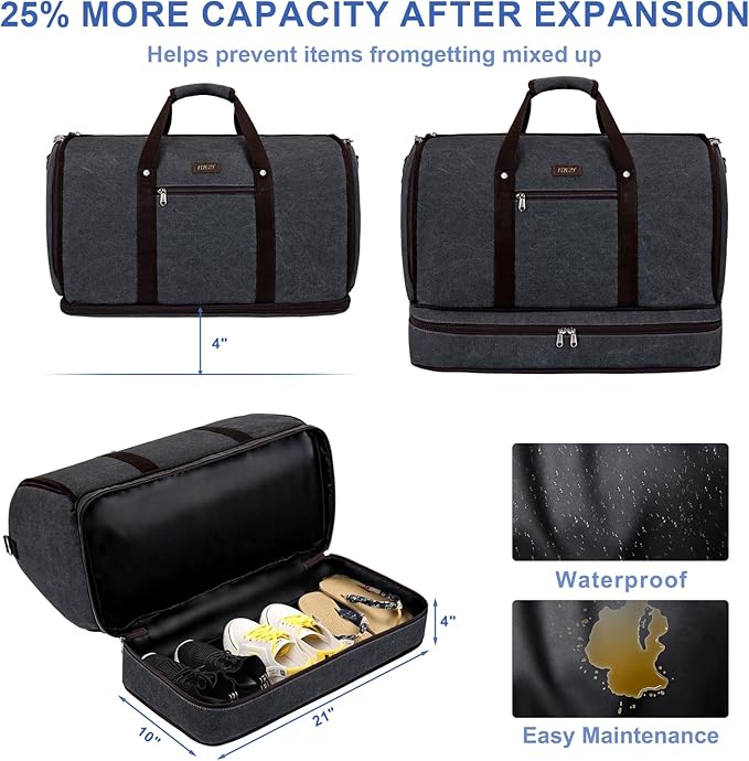 Garment Duffle Bag for Travel - Image 3