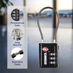 Brinks TSA Accepted Indicator Luggage Lock, 2.5 inch Long Shackle, New More - Image 4