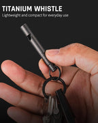 TISUR Titanium Emergency Whistle, 120db Safety Whistle - Image 5