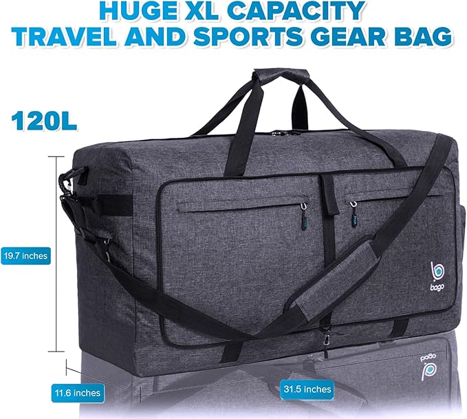 Bago Large Foldable Duffel Bags - Image 5