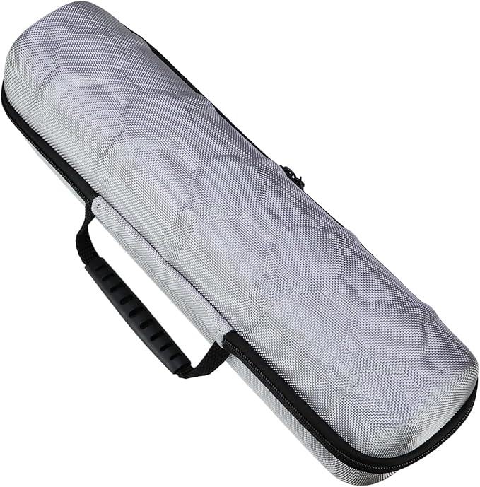 Juntan 5 Slots Hard Watch Travel Case, Portable Nylon Travel Watch Roll Case - Image 7