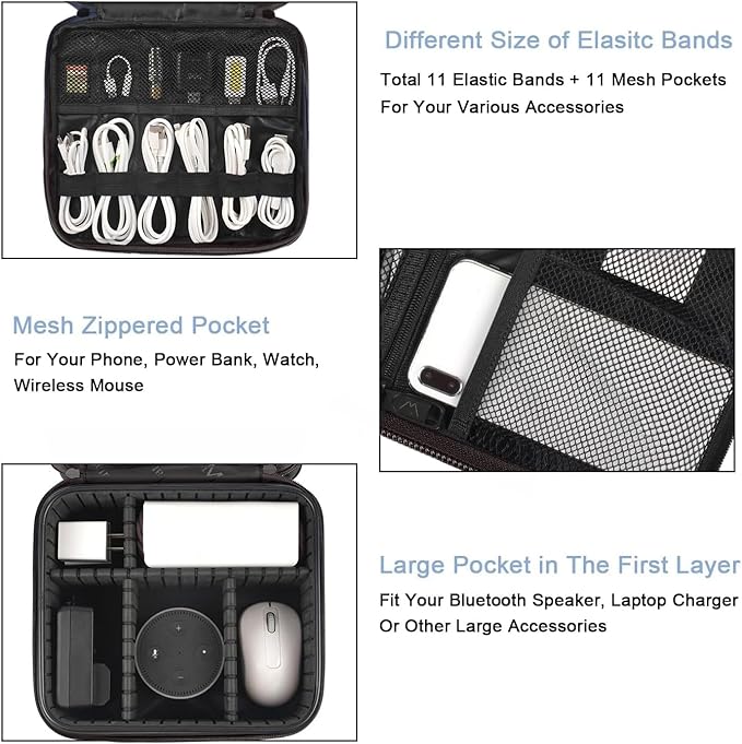MATEIN Cord Organizer Case - Image 2