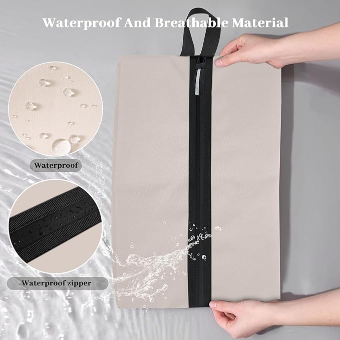 Smell Proof Shoe Bag for Travel Water-Resistant Lightweight Dustproof Golf - Image 5