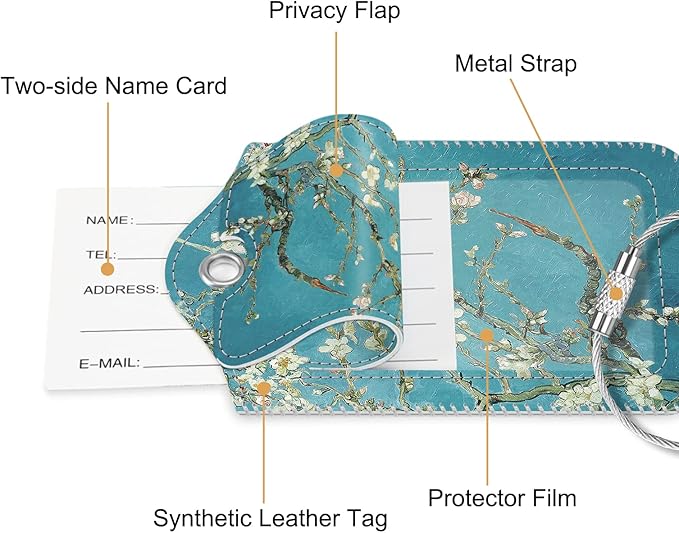 Fintie Luggage Tags, Privacy Cover ID Label - Image 4
