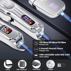 CIICII Mens Hair Clippers and Trimmers Set, Professional Cordless Barber Clippers for Hair Cutting Kit (Electric Razor Shavers & Beard/Hair Trimmer Haircut Kit) Clippers for Men DIY Home Salon