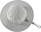 Home Prefer UPF 50+ Men's Sun Hat Wide Brim Bucket Hat UV Protection Hat - Image 3