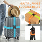 BILIONE 8 Pcs Luggage Straps, TSA Approved Add a Bag Premium Accessory - Image 7