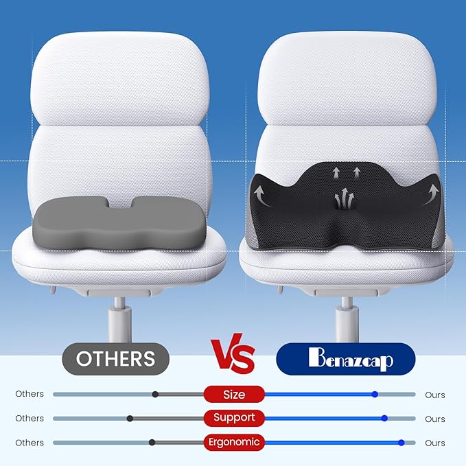 Benazcap Pressure Relief Seat Cushion - Image 6