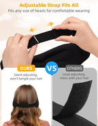 3D Contoured Sleep Mask with Bluetooth Headphones, Adjustable Blackout Sleeping - Image 7