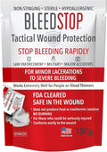 BleedStop First Aid Powder for Blood Clotting, Trauma Kit, Blood Thinner by BleedStop
