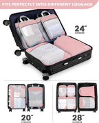 Compression Packing Cubes, Gonex Extensible Storage Mesh Bags Organizers - Image 7