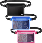 HEETA Waterproof Fanny Pack, Waterproof Pouch Dry Bag 2/3/4 Pack by HEETA