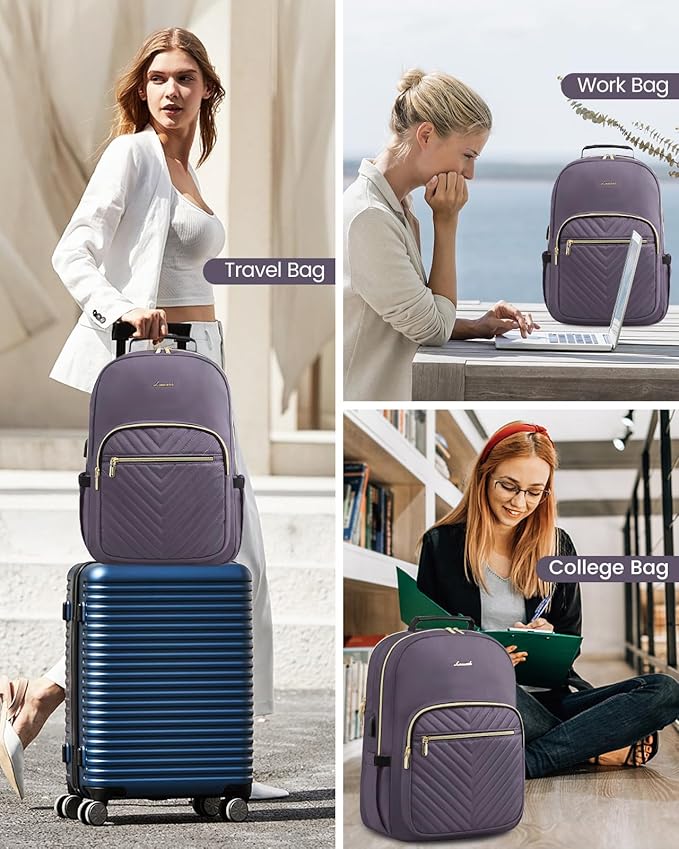 LOVEVOOK Laptop Backpack Purse for Women, Large Capacity Travel Business - Image 6