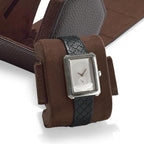 Oirlv Luxury Hexagonal Leather Watch Travel Case Single Watch Box - Image 8