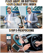 RFID Blocking Card 10 pack, One Card Protects Entire Wallet, RFID/NFC - Image 4