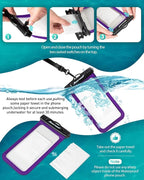 Hiearcool Universal Waterproof Phone Pouch, Dry Bag Compatible - Image 5