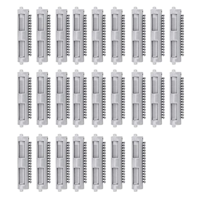 25Pcs/Set Hair Cold Perm Rods Perm Rods Hair Perm Rods Styling Tools & Appliances Clips Tool, Gray Hair Rollers