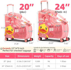 Kids' Lightweight Ride on Luggage - Image 4