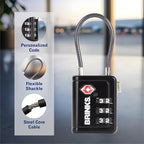 Brinks TSA Accepted Indicator Luggage Lock, New More Secure TSA008 Key - Image 4