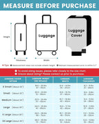 Travelkin Clear Luggage Cover Protectors - Image 2