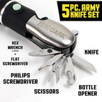 ZeroDark Pocket Knife Flashlight Multitool Emergency Car Kit - Image 2