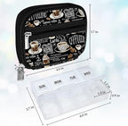 Serfeymi Weekly Travel Pill Organizer Pill Case - Image 2