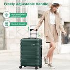 BEOW Luggage Sets 3 Piece For Men Women Expandable Hard Sided Suitcase Sets 3 - Image 6