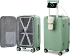 Hanke 20 Inch Carry On Luggage by Hanke