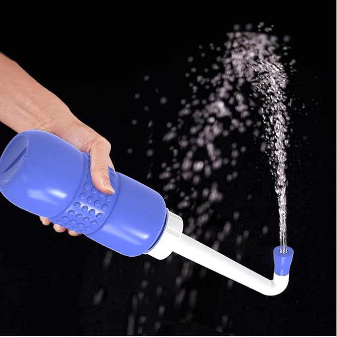 2PCS-Pack Portable Bidet 450ml Travel Bidets + Blue Backpacking Bidet, Peri - Image 2