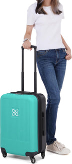 Sherpani Meridian, 22 Inch Carry On Luggage Airline Approved, Rolling Hardside - Image 2