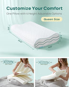 Cervical Neck Pillow, Side Sleeper Pillow - Image 2