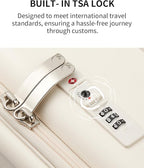 aji Expandable Top Opening 26 Inch Checked Luggage - Image 10