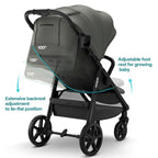 Mompush Nova Baby Stroller for Toddler, Infant & Newborn | Spacious Seat & - Image 3