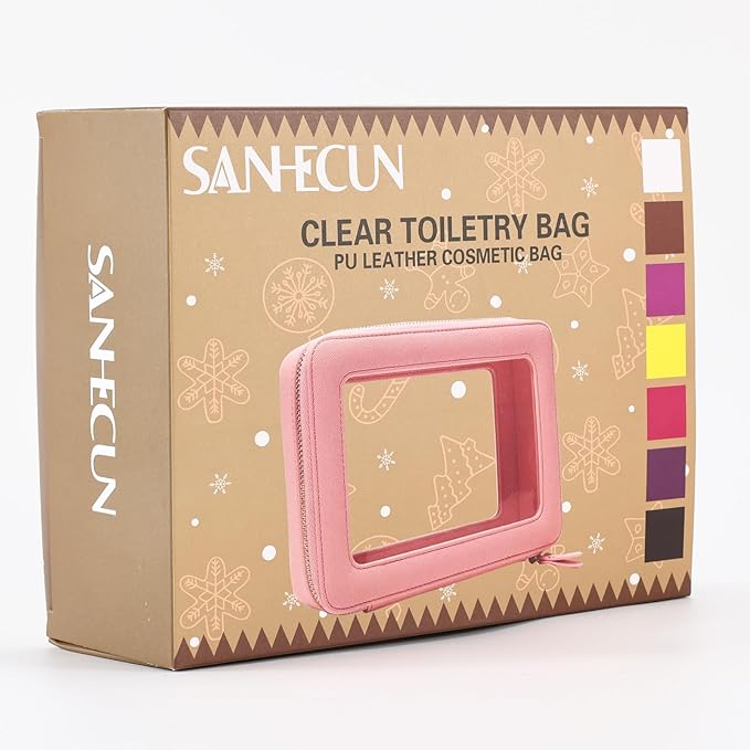 SANHECUN Toiletry bag waterproof cosmetic organizer - Image 6