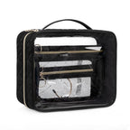 CUBETASTIC Clear Toiletry Bag, Transparent Travel Makeup Bag Small Hanging - Image 8