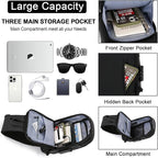 Sling Bag for Men Anti-theft USB Crossbody Shoulder Backpack Purse Waterproof - Image 4