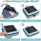 8 Set/6 Set/4 Set Compression Packing Cubes - Image 4