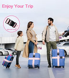 Luggage Straps for Suitcases Travel Belt Luggage Band Heavy Duty Traveling - Image 5