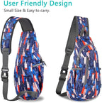 TITECOUGO Small Sling Bag, Lightweight Crossbody Backpack - Image 3