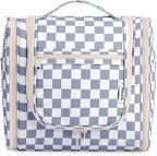 Narwey Checked Hanging Travel Toiletry Bag by Narwey