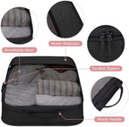 4 PCS Set Compression Packing Cubes - Image 5