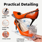 Shoe Slots Organizer, 50% Space-Saving Storage Rack Holder, Transparent - Image 5