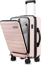 LUGGEX Carry On Luggage 22x14x9 Airline Approved, Polycarbonate Hard Suitcase by LuggeXLUGGAGE