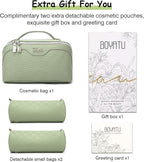 Travel Makeup Bag Organizer Cosmetic Bag: 3 Pcs Set Make up Bags - Image 8