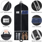 Zilink Long Dress Garment Bags for Travel 60" Dress Suit Cover for Storage - Image 3