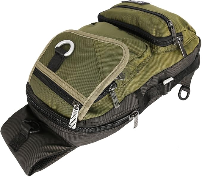 Sling Bag Chest Shoulder Backpack Crossbody Multipurpose Daypack - Image 7
